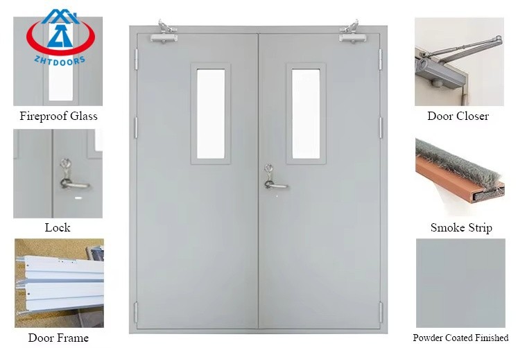 Two Leaf Fire Door high quality Two Leaf Fire Door high quality